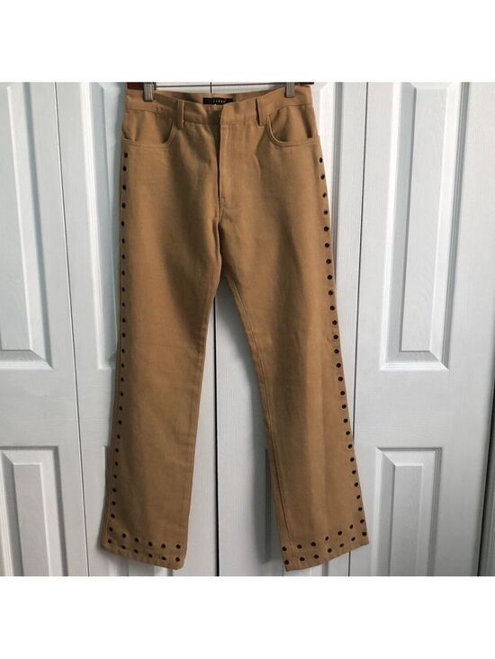 Jungal Pants - Vintage Jungal Grommet Detail Pants Size 6